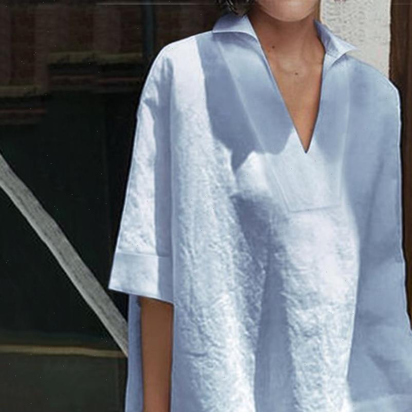 linen short sleeve v neck women blouses casual loose solid clothes kobiety bluzki blusas mujer de moda, White
linen short sleeve v neck women blouses casual loose solid clothes kobiety bluzki blusas mujer de moda, White