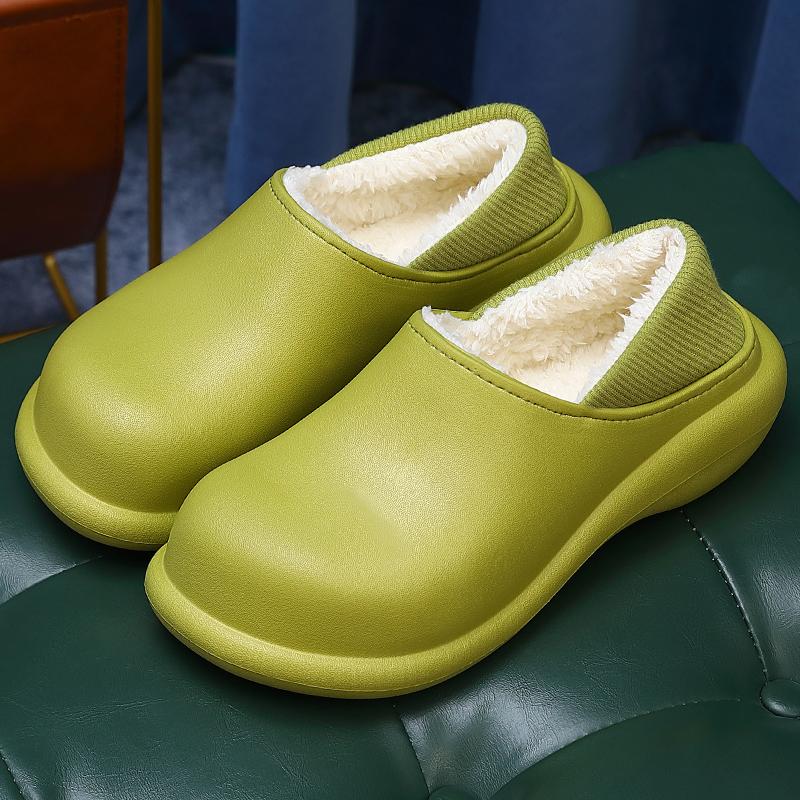 Slippers Women Winter Waterproof Warm Plush Home Cotton Shoes Couples Non-Slip Casual Indoor Bedroom Thick Women's Footwear, White
Slippers Women Winter Waterproof Warm Plush Home Cotton Shoes Couples Non-Slip Casual Indoor Bedroom Thick Women's Footwear, White