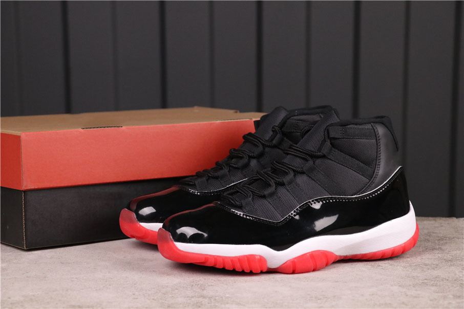 Authentic Jumpman 11s High Cut 11 Bred Basketball Shoes Sport With Box 
Authentic Jumpman 11s High Cut 11 Bred Basketball Shoes Sport With Box
