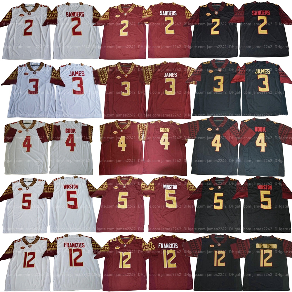 Florida State Seminoles 3 Derwin James College Football Jersey 2 Deion Sanders 4 Dalvin Cook 5 Jameis Winston 12 Deondre Francois Stitched W, Black;red
Florida State Seminoles 3 Derwin James College Football Jersey 2 Deion Sanders 4 Dalvin Cook 5 Jameis Winston 12 Deondre Francois Stitched W, Black;red