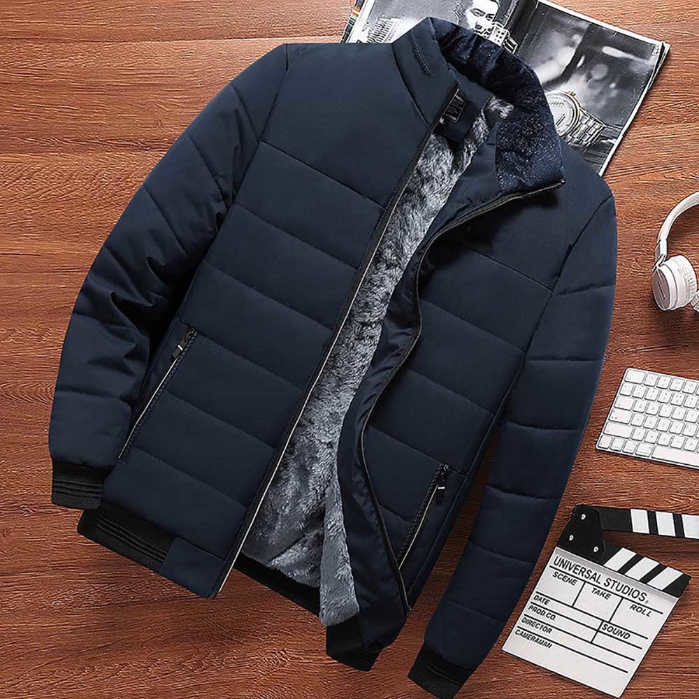 Men Winter Jacket Parkas High Quality Cotton Padded Wadded Thick Warm Outerwear Casual Coats Male Jaquetas Masculina Inverno 210518