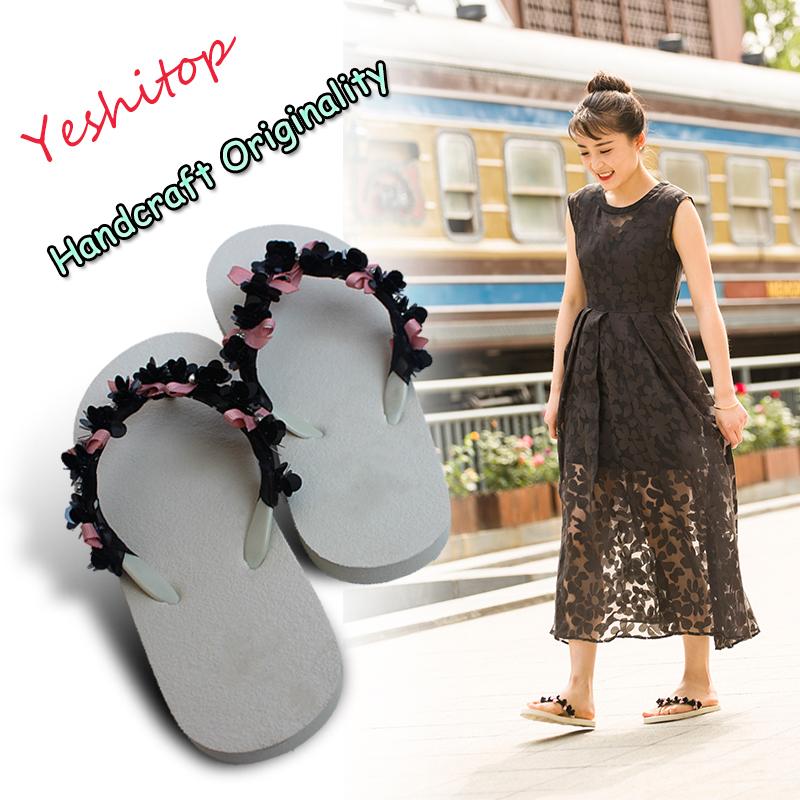 Slippers 2021 EUR 34-43 Yeshitop Arrival OEM Handcraft Original Sequined Flats Flip Flops Glitter Lady Sandals Comfortable, Black
Slippers 2021 EUR 34-43 Yeshitop Arrival OEM Handcraft Original Sequined Flats Flip Flops Glitter Lady Sandals Comfortable, Black