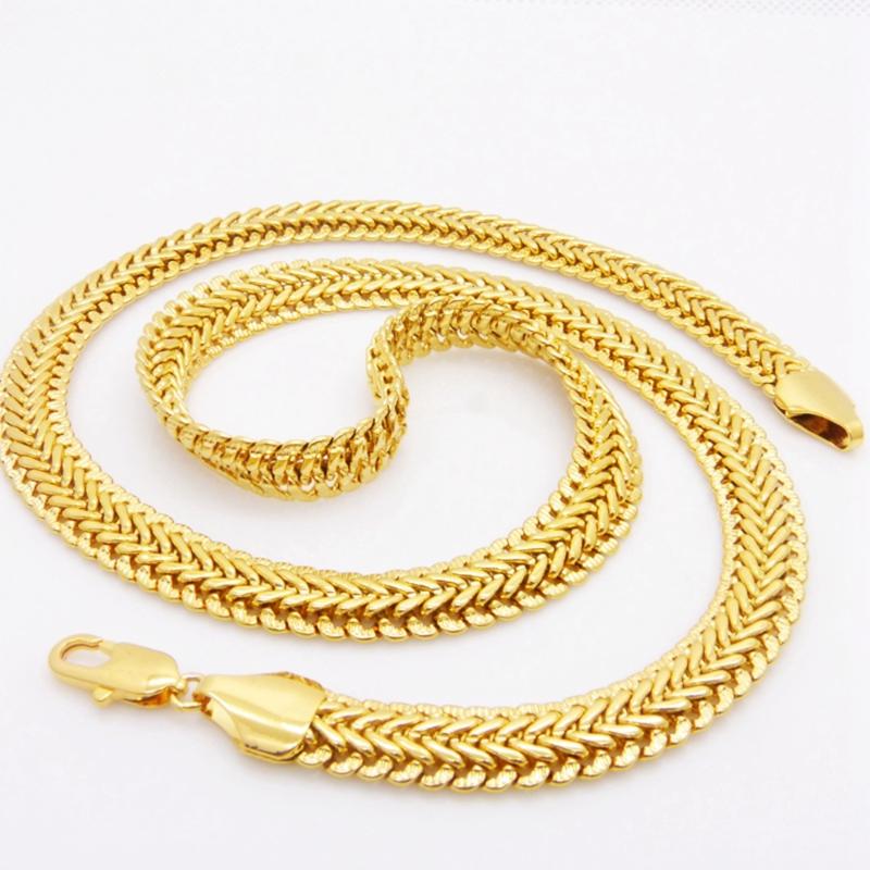 Chains Wide Herringbone Chain Yellow Gold Filled Mens Necklace Statement Jewelry 24inches, Silver
Chains Wide Herringbone Chain Yellow Gold Filled Mens Necklace Statement Jewelry 24inches, Silver