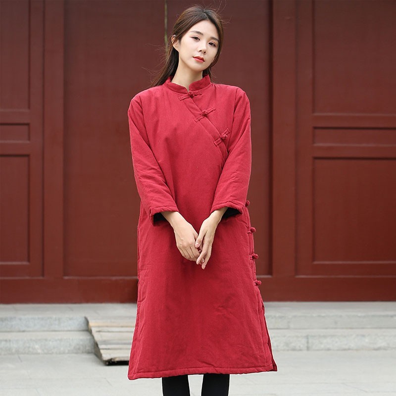 Johnature Autumn Winter Solid Color Retro Plate Buckle Long Sleeve Thick Warm Long Cotton Parkas Women Simple Parkas 210521, Gray
Johnature Autumn Winter Solid Color Retro Plate Buckle Long Sleeve Thick Warm Long Cotton Parkas Women Simple Parkas 210521, Gray
