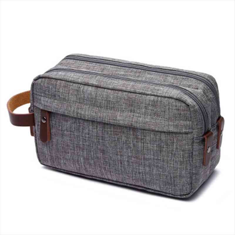 double layer cosmetic toiletry bags makeup zipper large compartment beauty case for business polyester travel neceser organizer
double layer cosmetic toiletry bags makeup zipper large compartment beauty case for business polyester travel neceser organizer
