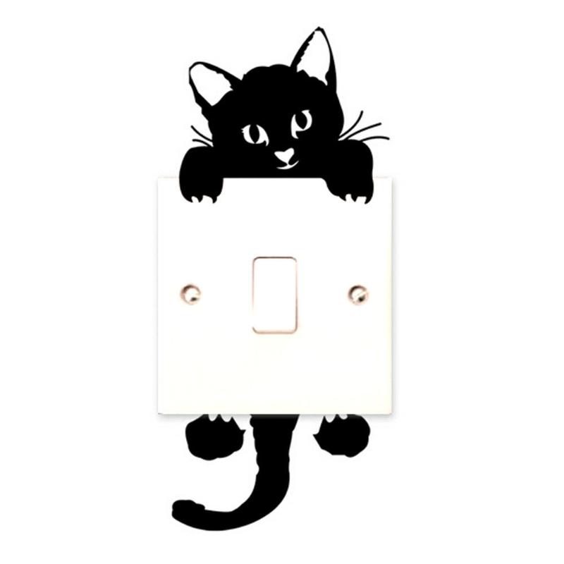 Cat Wall Stickers Light Switch Decor Decals Art Mural Baby Nursery Room Support Wholesale And Drop Party Favor
Cat Wall Stickers Light Switch Decor Decals Art Mural Baby Nursery Room Support Wholesale And Drop Party Favor