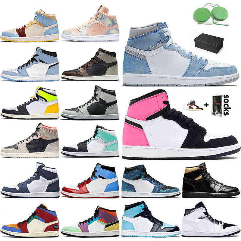 1 Basketball Shoes Men Women 1s Hyper Royal University Blue High OG Valentines Day TWIST Digital Pink Chicago UNC Patent Sports Trainers, High og light smoke grey 36-46
1 Basketball Shoes Men Women 1s Hyper Royal University Blue High OG Valentines Day TWIST Digital Pink Chicago UNC Patent Sports Trainers, High og light smoke grey 36-46