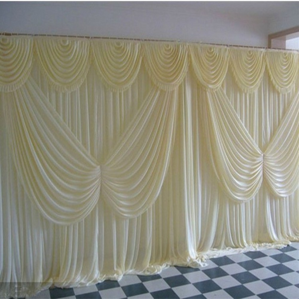 10ft*20ft ice silk White Color backdrop Curtains with butterfly swag Wedding Drapes wedding centerpieces party props
10ft*20ft ice silk White Color backdrop Curtains with butterfly swag Wedding Drapes wedding centerpieces party props