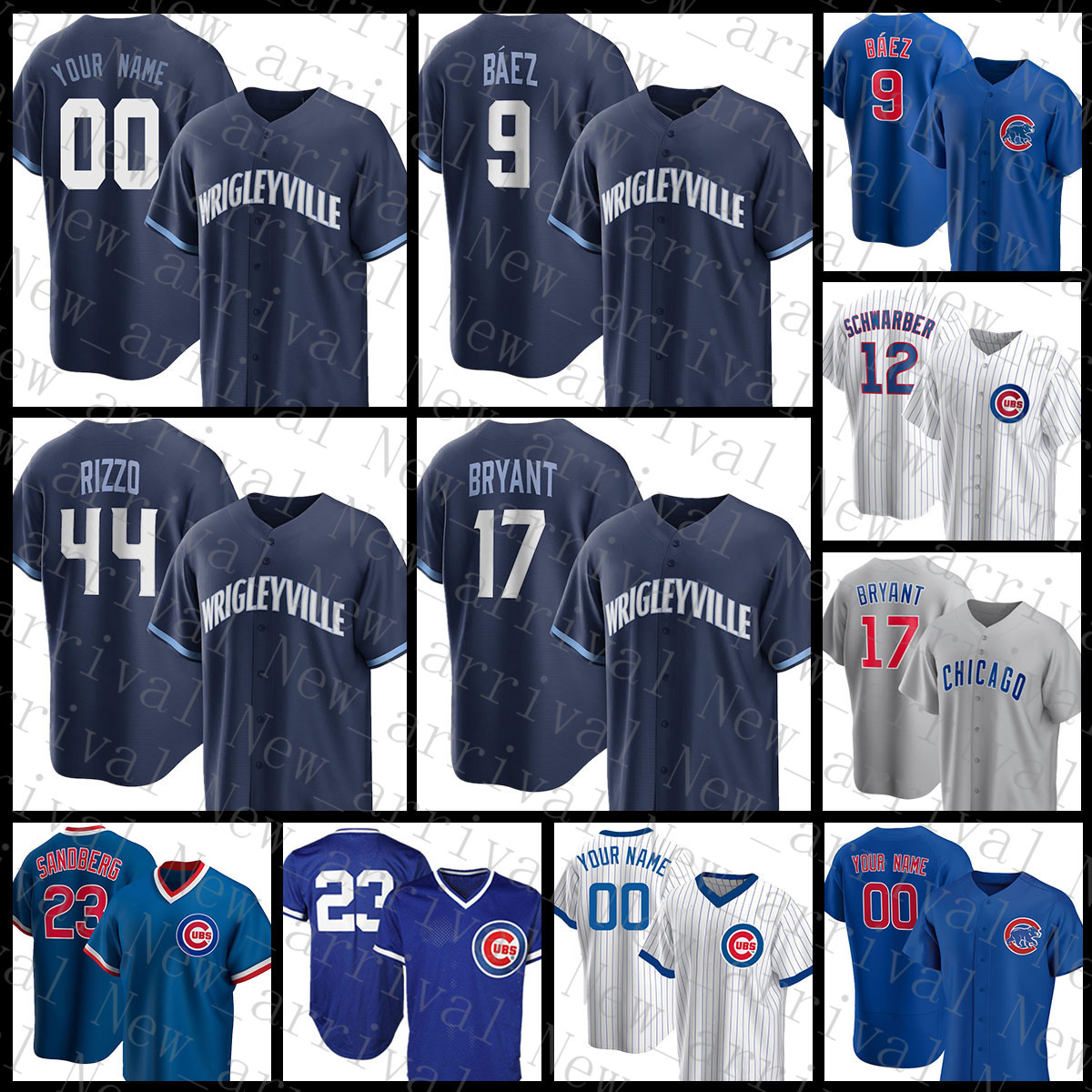 Chicago Wrigleyville 2021 City Connect Cubs 9 Javier Baez Baseball Jersey 44 Anthony Rizzo 17 Kris Bryant 23 Ryne Sandberg 28 Kyle Hendricks, Blue;black
Chicago Wrigleyville 2021 City Connect Cubs 9 Javier Baez Baseball Jersey 44 Anthony Rizzo 17 Kris Bryant 23 Ryne Sandberg 28 Kyle Hendricks, Blue;black