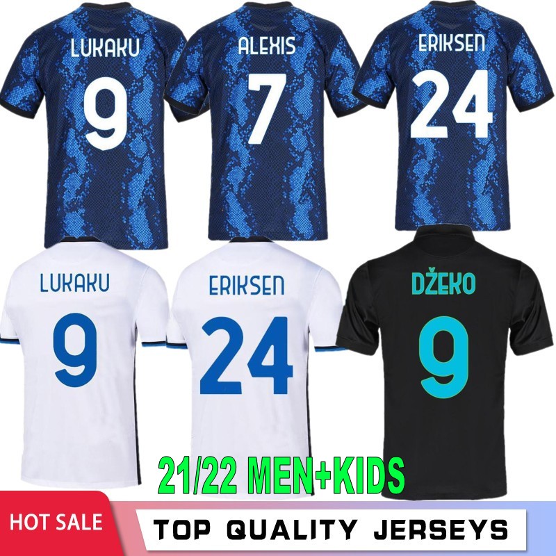 INTER Soccer Jerseys VIDAL BARELLA MILAN LAUTARO ERIKSEN ALEXIS DZEKO CORREA 21 22 Football Shirt 2021 2022 Thai Uniforms Men + Kids Kit Home Away Third 3rd, Black
INTER Soccer Jerseys VIDAL BARELLA MILAN LAUTARO ERIKSEN ALEXIS DZEKO CORREA 21 22 Football Shirt 2021 2022 Thai Uniforms Men + Kids Kit Home Away Third 3rd, Black