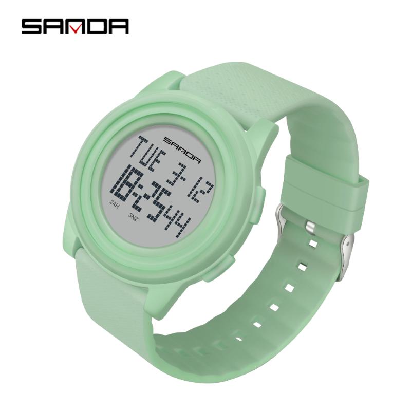 Wristwatches Sanda Digital Watch For Women Fashion Waterproof Electronic Ladies 2021 Sport Montre Femme ABS Case Zegarek Damski 337, Slivery;brown
Wristwatches Sanda Digital Watch For Women Fashion Waterproof Electronic Ladies 2021 Sport Montre Femme ABS Case Zegarek Damski 337, Slivery;brown