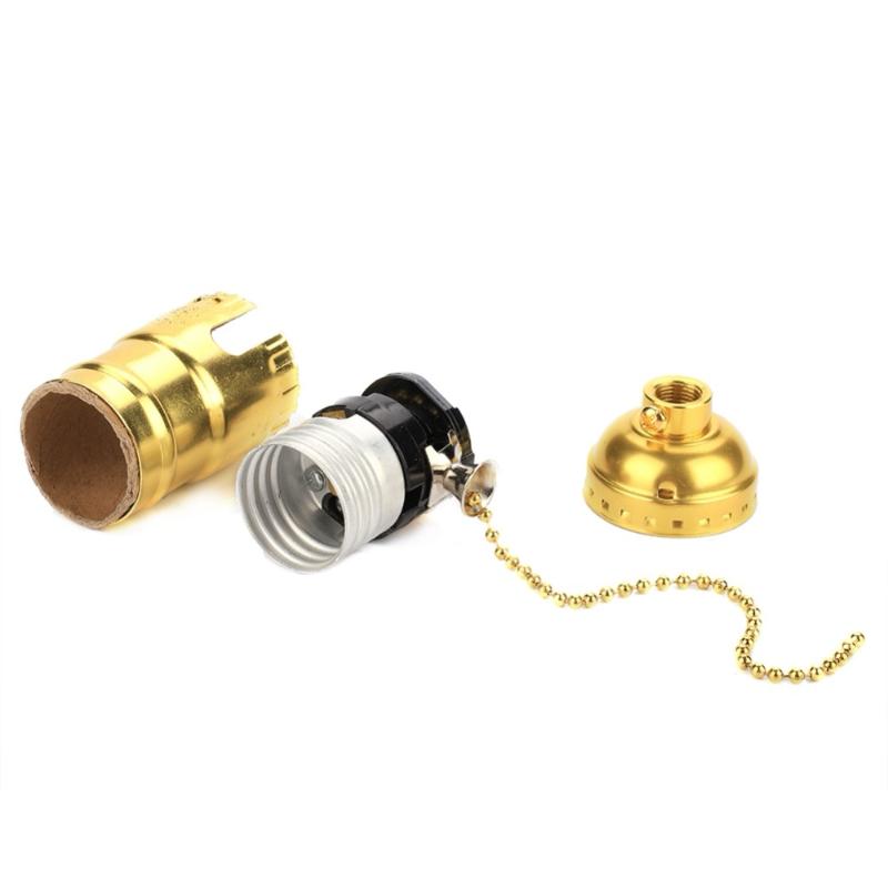 Pendant Lamps E27 Aluminum Vintage Light Socket Shell Lamp Holder With Pull Chain Desk Table Lighting Screw Base Fit In Kitchens
Pendant Lamps E27 Aluminum Vintage Light Socket Shell Lamp Holder With Pull Chain Desk Table Lighting Screw Base Fit In Kitchens