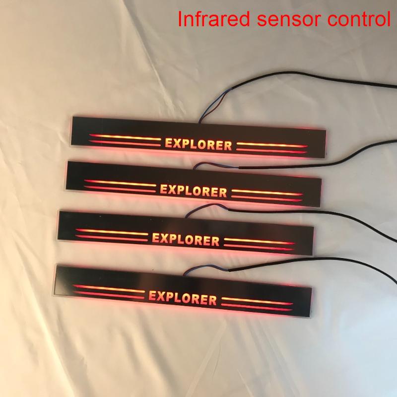 Infrared Sensor Control Led Door Sill Plate Strip Welcome Light Threshold Guard Protectors For Explorer Interior&External Lights
Infrared Sensor Control Led Door Sill Plate Strip Welcome Light Threshold Guard Protectors For Explorer Interior&External Lights