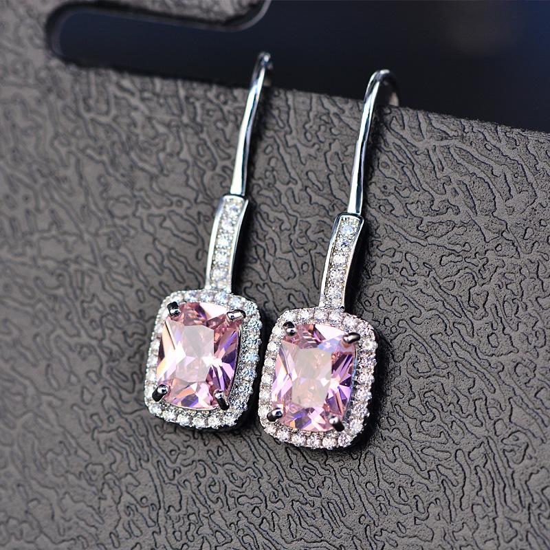Dangle & Chandelier Diamond S925 Sterling Silver Earrings For Women Cute/Romantic Wedding Fine Jewelry Pink/yellow Luxury
Dangle & Chandelier Diamond S925 Sterling Silver Earrings For Women Cute/Romantic Wedding Fine Jewelry Pink/yellow Luxury