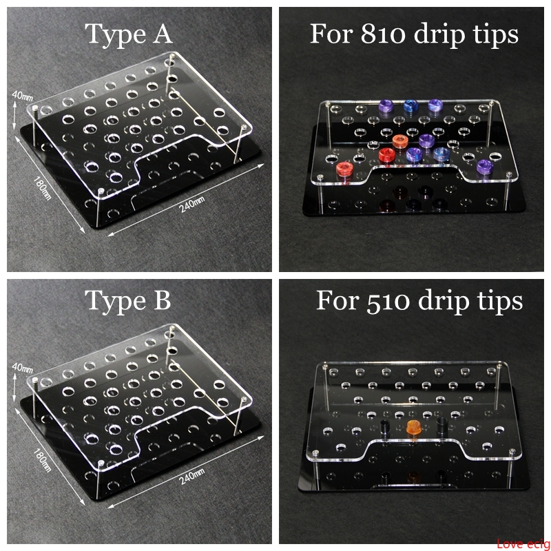 Acrylic display clear stand shelf holder base vape rack box show case for e cig 31pcs 510 810 thread drip tips tfv8 big baby tank
Acrylic display clear stand shelf holder base vape rack box show case for e cig 31pcs 510 810 thread drip tips tfv8 big baby tank