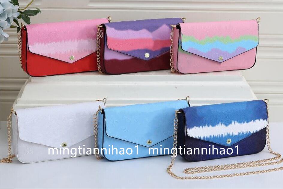 Printing Handbag Classic Chains Bags Shoulder Bag PU Leather Crossbody Envelope Chain Purse Card 3-Piece Wallet, Sky blue
Printing Handbag Classic Chains Bags Shoulder Bag PU Leather Crossbody Envelope Chain Purse Card 3-Piece Wallet, Sky blue