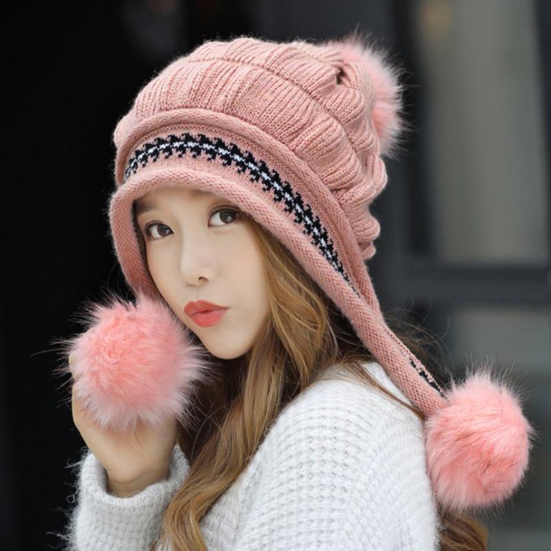 Berets 2021 Women's Winter Bomber Hats Beanies Cute Sweet Pompom For Women Girls Outwear Keep Warm Casquette, White
Berets 2021 Women's Winter Bomber Hats Beanies Cute Sweet Pompom For Women Girls Outwear Keep Warm Casquette, White