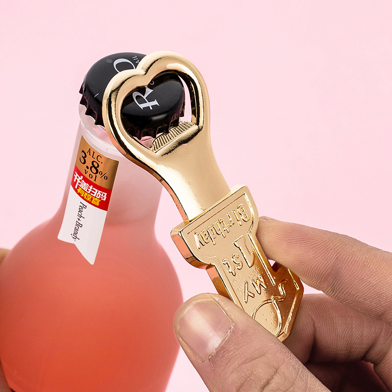 Digital Bottle Opener Portable Alloy Beer Corkscrew Creativity 1 Year Old Baby Birthday Gift Kitchen Tools Free shipping