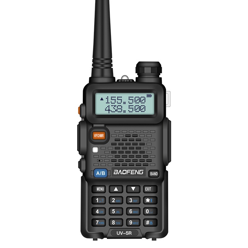 Walkie Talkie BF UV5R Two Way Radio Scanner Handheld Police Fire HAM Wireless Transceiver