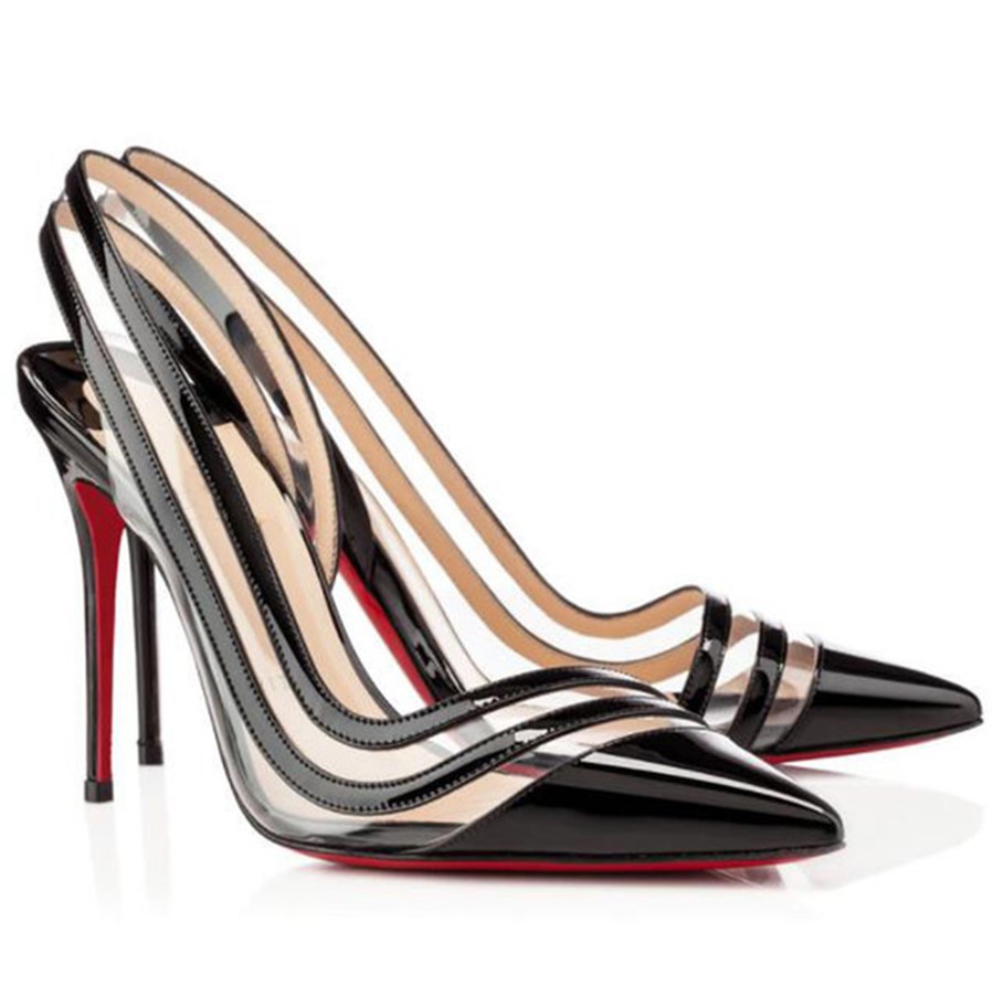 Summer Sexy Women Pumps Pointed Toe Red Bottom Women's Shoes OPTISEXY Glitter Pump & PVC High Heels Leather Stiletto Heel With Box,EU34-43
Summer Sexy Women Pumps Pointed Toe Red Bottom Women's Shoes OPTISEXY Glitter Pump & PVC High Heels Leather Stiletto Heel With Box,EU34-43
