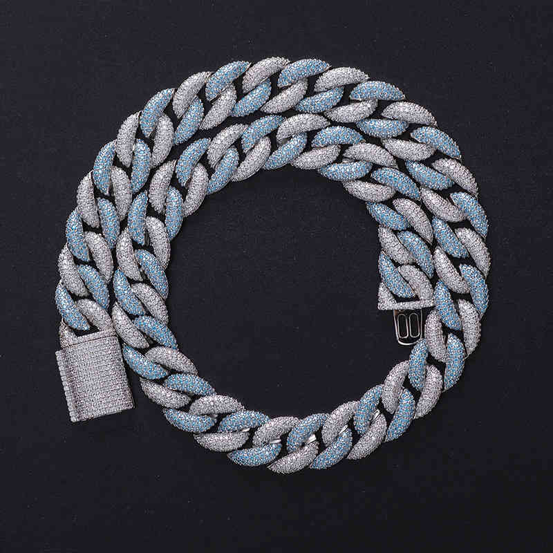Hip Hop Micro Paved CZ Stone Bling Iced Out 15mm Round Cuban Miami Link Chain Necklaces for Men Rapper Jewelry Drop Shipping X0509
Hip Hop Micro Paved CZ Stone Bling Iced Out 15mm Round Cuban Miami Link Chain Necklaces for Men Rapper Jewelry Drop Shipping X0509