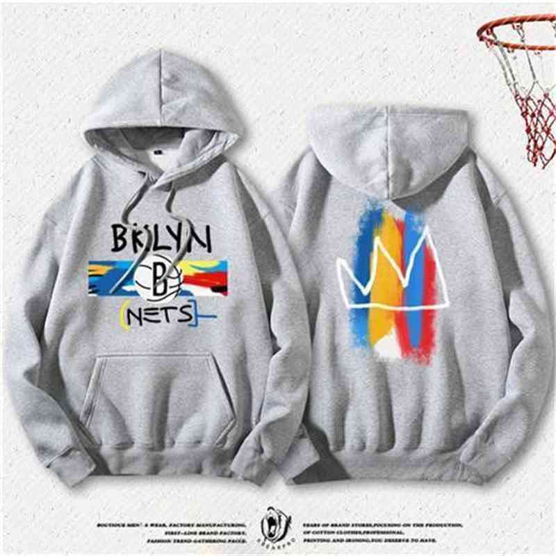 Brooklyn Basketball Nets Bodysuit Men's Hooded Durant Harden Owen Training Suit European and American Hooded Jacket, Black
Brooklyn Basketball Nets Bodysuit Men's Hooded Durant Harden Owen Training Suit European and American Hooded Jacket, Black