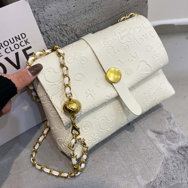 Bag For Women 2021 Spring Summer Messenger Western Style Chain High Quality Totes Casual Brand Large Capacity Cross Body, Black
Bag For Women 2021 Spring Summer Messenger Western Style Chain High Quality Totes Casual Brand Large Capacity Cross Body, Black