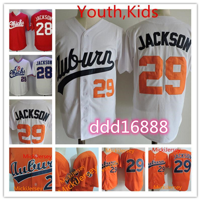Youth #29 Bo Jackson Auburn college baseball Jersey Kids Stitched 1986 #28 Memphis Chicks Collection Jerseys S-3XL1, Blue;black
Youth #29 Bo Jackson Auburn college baseball Jersey Kids Stitched 1986 #28 Memphis Chicks Collection Jerseys S-3XL1, Blue;black