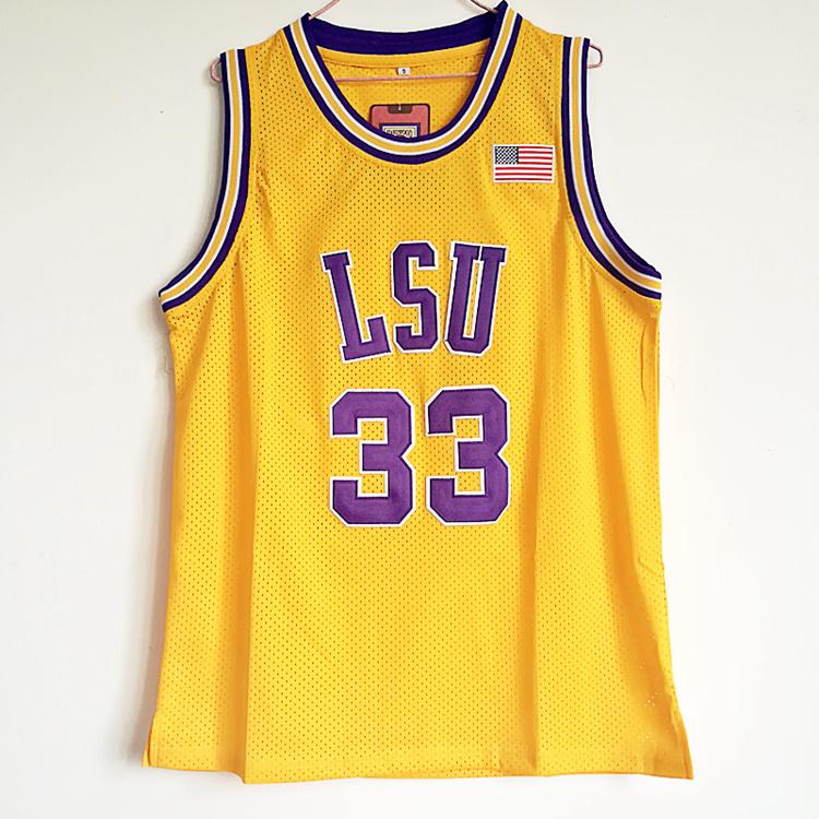 Men NCAA College LSU Tigers #33 Shaq O'NEAL Basketball Jersey Shaquille Oneal Stitched Vintage Mens Ben Simmons Shirts MARAVICH, Black
Men NCAA College LSU Tigers #33 Shaq O'NEAL Basketball Jersey Shaquille Oneal Stitched Vintage Mens Ben Simmons Shirts MARAVICH, Black