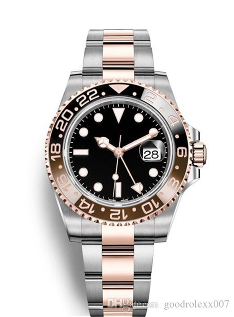 Fashion New GMT Ceramic Bezel Mens Mechanical SS Automatic 2813 Movement Watch Sports Watches Men Designer Wristwatches btime, Slivery;brown
Fashion New GMT Ceramic Bezel Mens Mechanical SS Automatic 2813 Movement Watch Sports Watches Men Designer Wristwatches btime, Slivery;brown