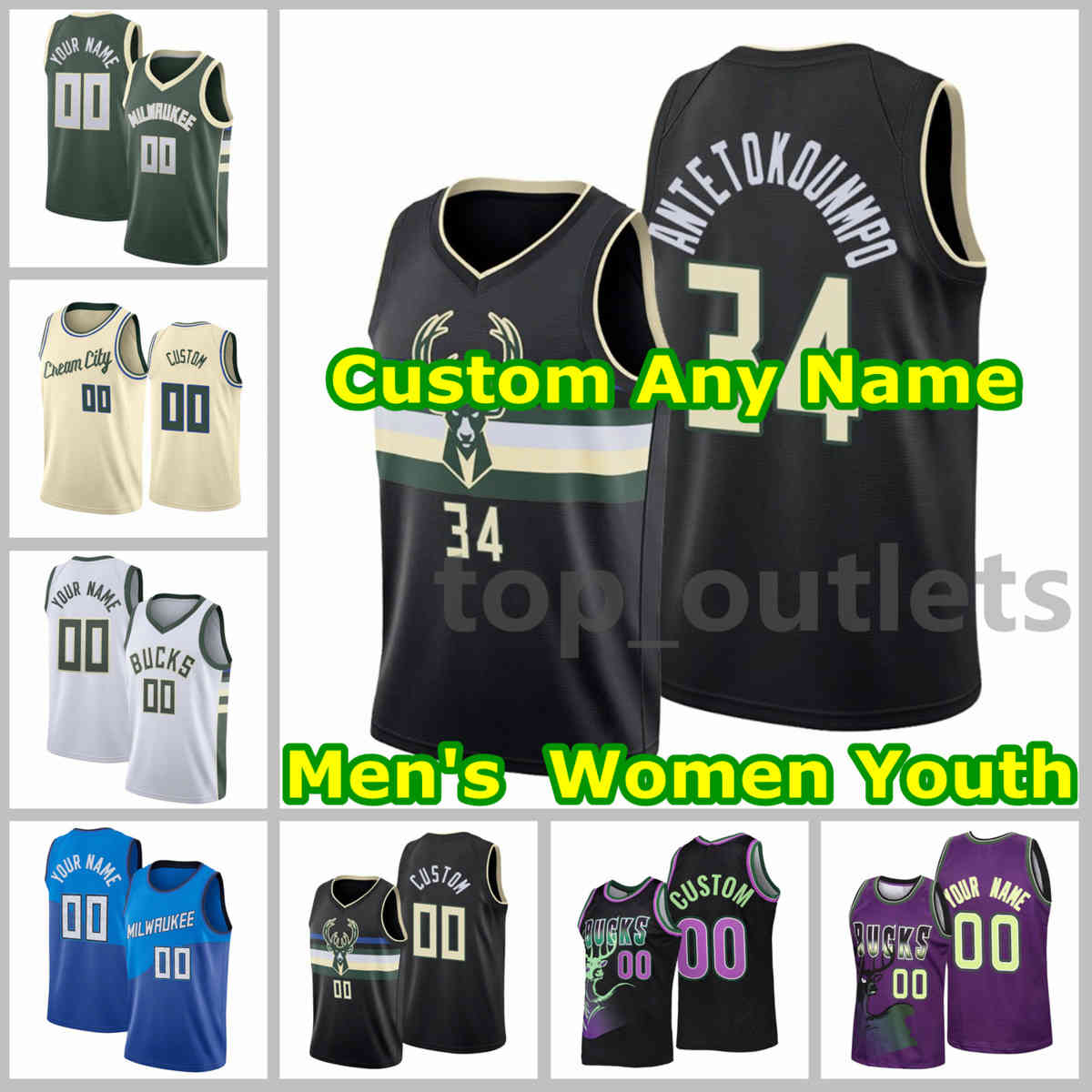 Bucks Basketball Jerseys Giannis Antetokounmpo Jersey Khris Middleton Jrue Holiday Brook Lopez Grayson Allen Elijah Bryant Pat Connaughton C, Black;red
Bucks Basketball Jerseys Giannis Antetokounmpo Jersey Khris Middleton Jrue Holiday Brook Lopez Grayson Allen Elijah Bryant Pat Connaughton C, Black;red
