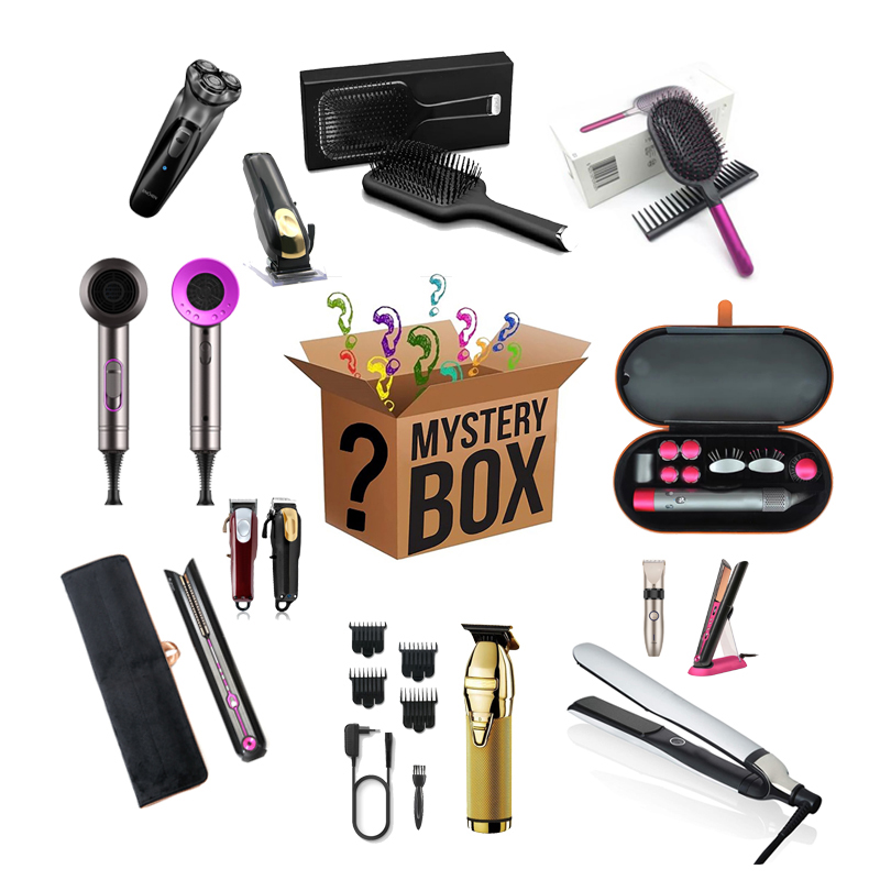 Hair Care Luxury Gifts Lucky Surprise Boxes One Random Mystery Blind Box Gift for Holidays / Birthday Value Hairdyer Straighteners Culer Clipper etc.
Hair Care Luxury Gifts Lucky Surprise Boxes One Random Mystery Blind Box Gift for Holidays / Birthday Value Hairdyer Straighteners Culer Clipper etc.