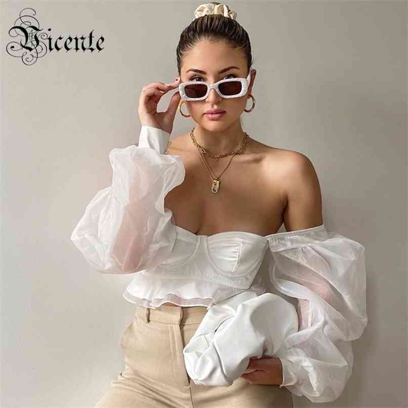 Chic White Crop Top Sexy Off Shoulder Lantern Sleeves Ruffles Design Casual Party Wear Satin Tops 210520
Chic White Crop Top Sexy Off Shoulder Lantern Sleeves Ruffles Design Casual Party Wear Satin Tops 210520
