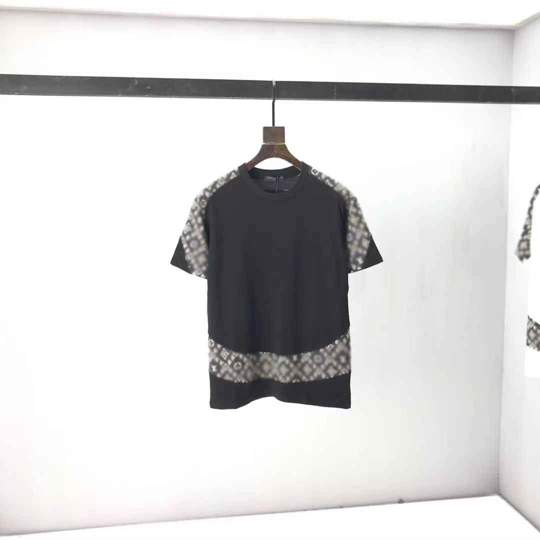 2021ss spring and summer new high grade cotton printing short sleeve round neck panel T-Shirt Size: m-l-xl-xxl-xxxl Color: black white m12918
2021ss spring and summer new high grade cotton printing short sleeve round neck panel T-Shirt Size: m-l-xl-xxl-xxxl Color: black white m12918