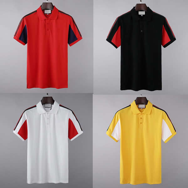 Luxury fashion classic mens letter striped embroidery shirt cotton mens designer T-shirt white red designer polo shirt male M-2XL, White;black
Luxury fashion classic mens letter striped embroidery shirt cotton mens designer T-shirt white red designer polo shirt male M-2XL, White;black