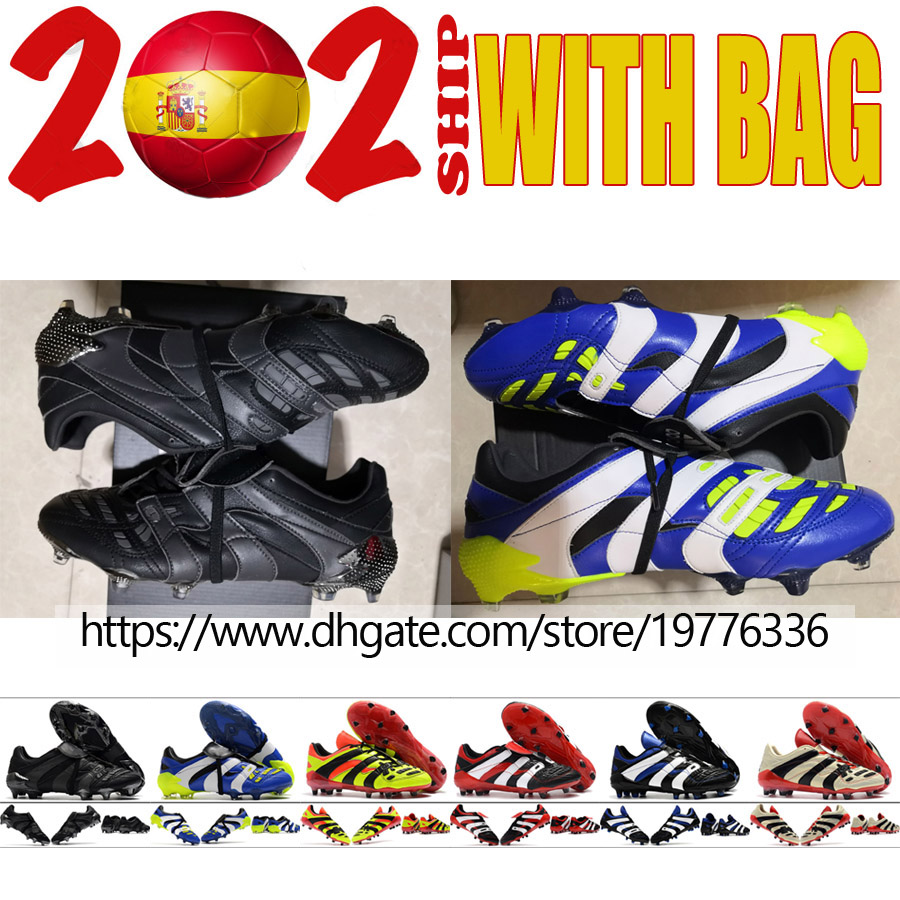 Top Quality Predator Accelerator FG Mens Leather Soccer Boots Low Football Cleats Shoes Black Blue White Footwear botas de futbol Size us6.5-11.5, Shoes original box
Top Quality Predator Accelerator FG Mens Leather Soccer Boots Low Football Cleats Shoes Black Blue White Footwear botas de futbol Size us6.5-11.5, Shoes original box