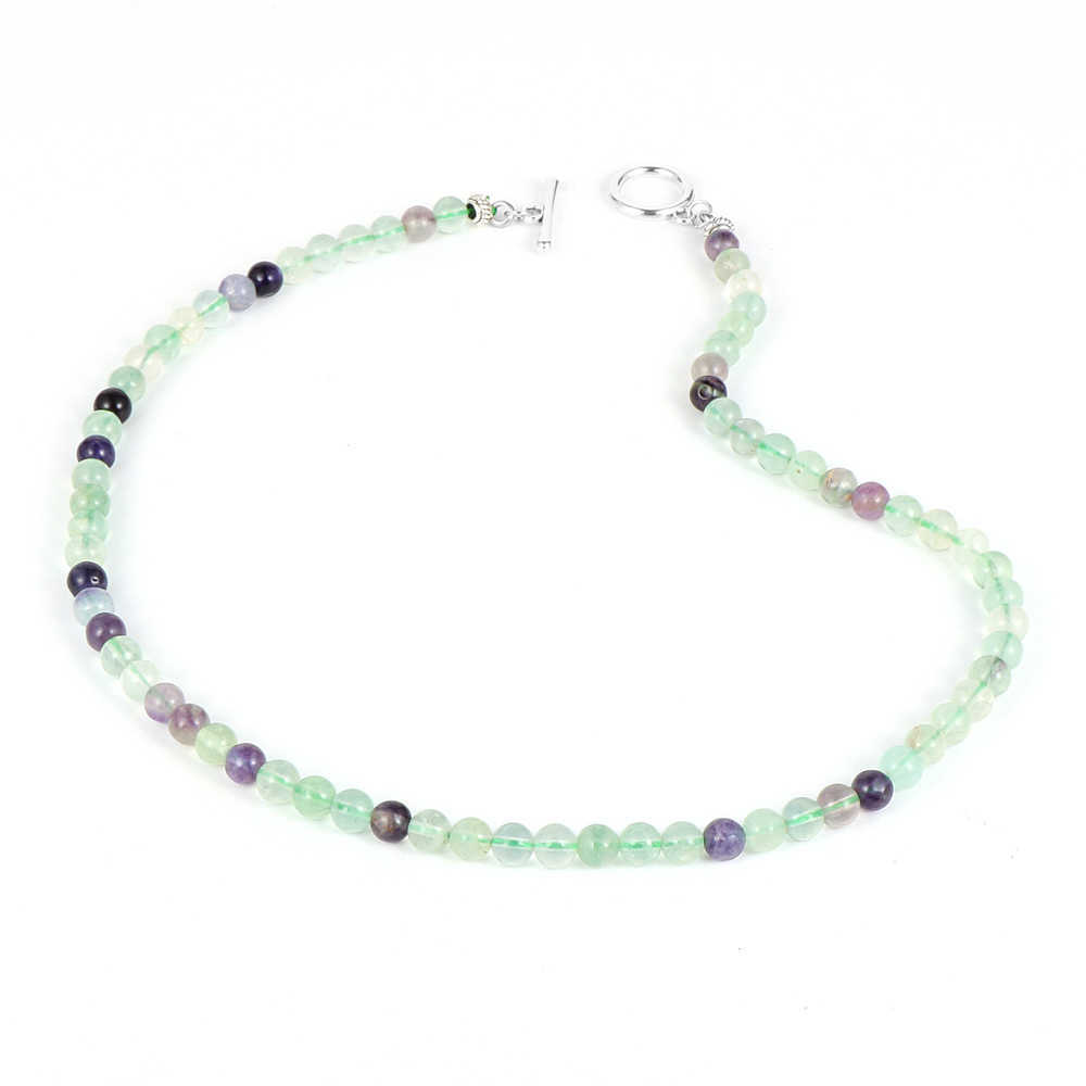 Fluorite Necklace Women 2020 Fashion BOHO Natural Stone Crystal Quartz Beaded Choker Necklaces Female Wedding Party Jewelry
Fluorite Necklace Women 2020 Fashion BOHO Natural Stone Crystal Quartz Beaded Choker Necklaces Female Wedding Party Jewelry