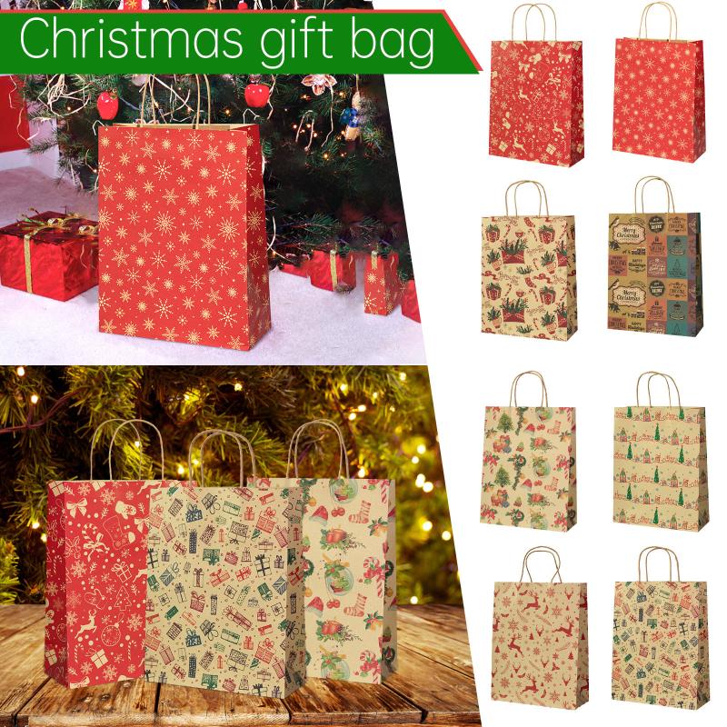 Gift Wrap Vintage Kraft Paper Bags 2021 Merry Christmas Wrapped Party Bag Hand-wrapped Candy Box Supplies Drop
Gift Wrap Vintage Kraft Paper Bags 2021 Merry Christmas Wrapped Party Bag Hand-wrapped Candy Box Supplies Drop