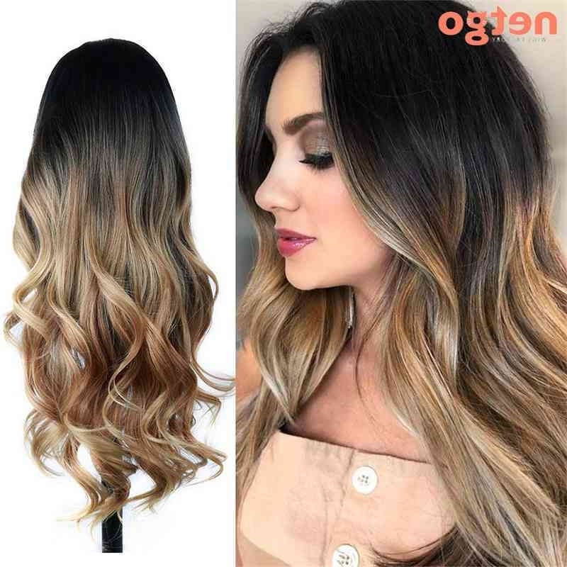 Long Wavy Black Netgo Brown Synthetic Heat Resistant Ombre Blonde Middle Part Wig For Women Party Cosplay Daily Wear, Ombre light brown
Long Wavy Black Netgo Brown Synthetic Heat Resistant Ombre Blonde Middle Part Wig For Women Party Cosplay Daily Wear, Ombre light brown