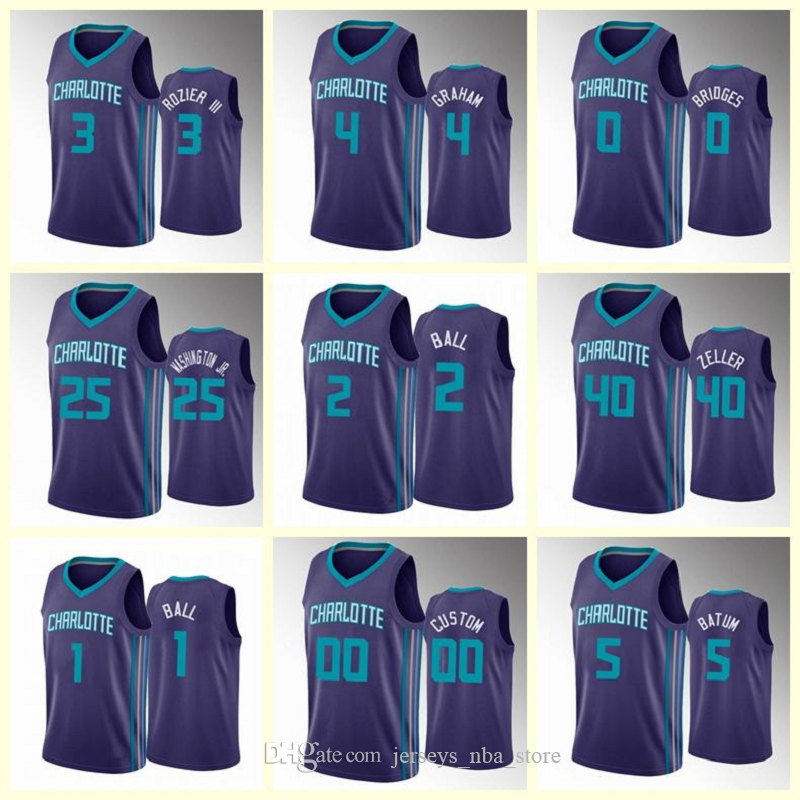 MenCharlotteHornets lamelo ball Devonte Graham Terry Rozier basketball jerseys can be customized by hot pressing