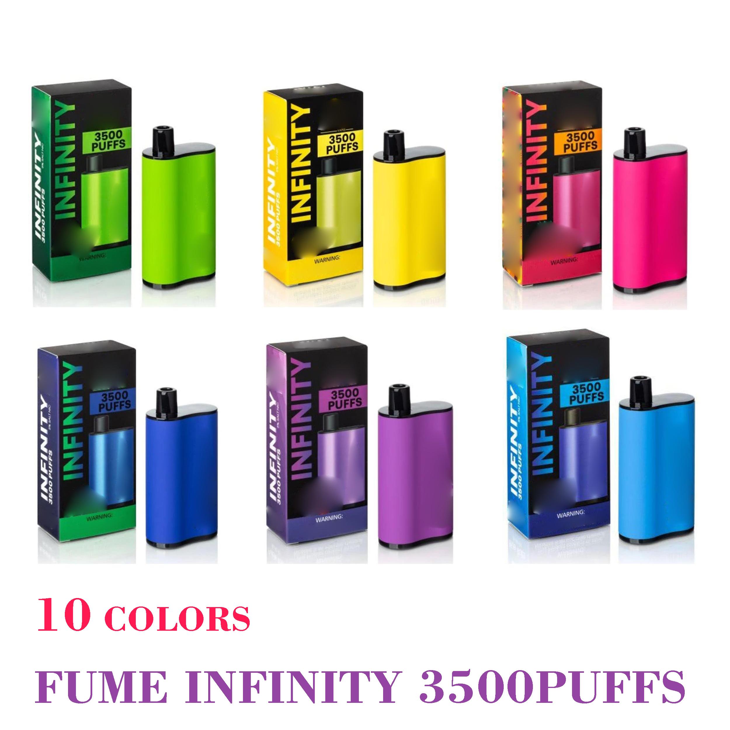 Fumed INFINITY Disposable E cigarettes 1500mah Battery Capacity 12ml With 3500 puffs Extra ULTRA Vape Pen Pre-Filled High Quality Vapors Vs
Fumed INFINITY Disposable E cigarettes 1500mah Battery Capacity 12ml With 3500 puffs Extra ULTRA Vape Pen Pre-Filled High Quality Vapors Vs