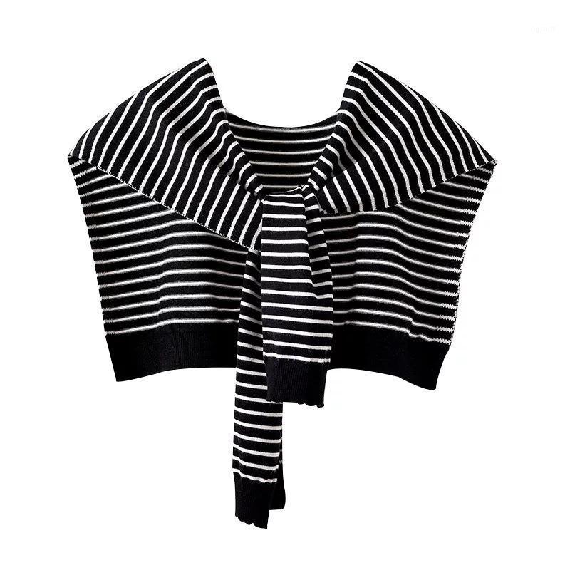 Scarves Knitted Shawl Women's 2021 Autumn Winter Stripe Protection Warm Solid Color Knot Cape Scarf Fashion Bandana Foulard, Blue;gray
Scarves Knitted Shawl Women's 2021 Autumn Winter Stripe Protection Warm Solid Color Knot Cape Scarf Fashion Bandana Foulard, Blue;gray