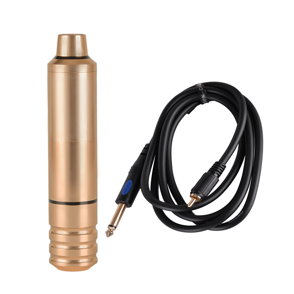 Professional High Quality Cartridge System Rotary Tattoo Machine Pen Japanese Motor Shader Liner Makeup Guns Supplies 210324