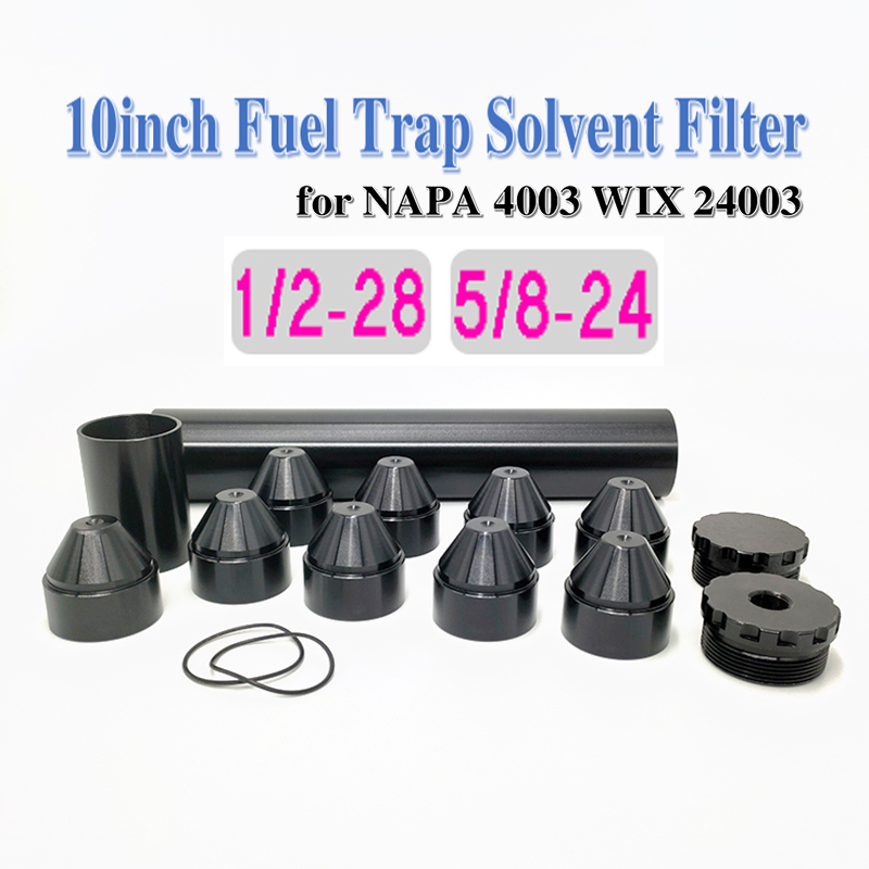 10 inch Car Fuel Filter 1/2-28 and 5/8-24 Trap Solvent Filters for NAPA 4003 WIX 24003 Capture
10 inch Car Fuel Filter 1/2-28 and 5/8-24 Trap Solvent Filters for NAPA 4003 WIX 24003 Capture
