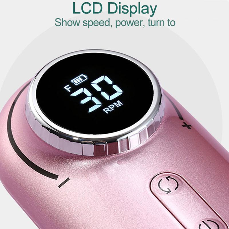 Nail Drill & Accessories Portable USB Charging Electric Machine Pen Apparatus Professional Manicure And Pedicure Lathe Gel Polisher