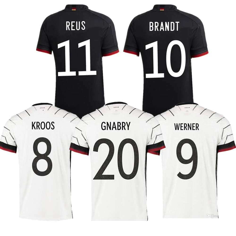Germany 20/21 European GNABRY KROOS Soccer Jersey 2021 Home WERNER BRANDT SANE KIMMICH Shirt national team Away Football Uniforms 8
Germany 20/21 European GNABRY KROOS Soccer Jersey 2021 Home WERNER BRANDT SANE KIMMICH Shirt national team Away Football Uniforms 8