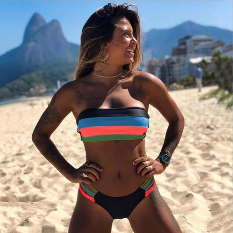 Women' Swimwear MYTENG Sexy Bandeau Patchwork Women Swimsuit Bikini Set Plus Size Striped Bathing Suit Summer Beachwear Biqiuni, Bk2097pk
Women' Swimwear MYTENG Sexy Bandeau Patchwork Women Swimsuit Bikini Set Plus Size Striped Bathing Suit Summer Beachwear Biqiuni, Bk2097pk
