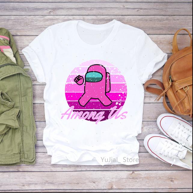 Women T Shirts Arrival Pink Among Us Tshirt Funny Graphic Shirt Femme Harajuku Kawaii Clothes White Casual Girls Tee
Women T Shirts Arrival Pink Among Us Tshirt Funny Graphic Shirt Femme Harajuku Kawaii Clothes White Casual Girls Tee