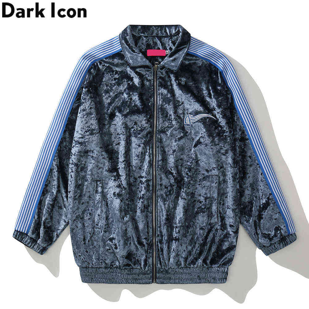 Sport Style Velvet Jacket Men Streetwear Men's Jackets Full Length 3 Colors 210603, Black
Sport Style Velvet Jacket Men Streetwear Men's Jackets Full Length 3 Colors 210603, Black