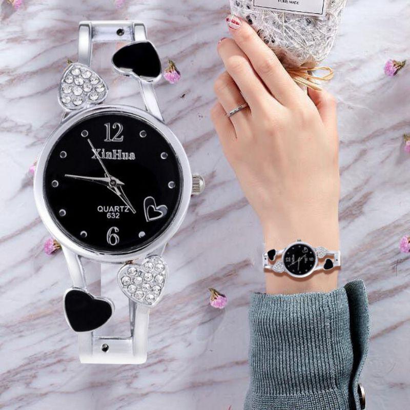 Ladies Casual Diamond High Hardness Glass Mirror Stainless Steel Belt Quartz Wrist Bracelet Watch Wristwatches, Black
Ladies Casual Diamond High Hardness Glass Mirror Stainless Steel Belt Quartz Wrist Bracelet Watch Wristwatches, Black